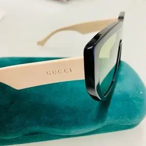 Gucci | Accessories | New Gucci Black Green Gg997s 00 Unisex 